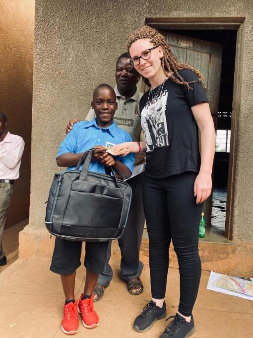 Getrennt und doch gemeinsam ein Ziel: Weltumrundung für Spenden für Hannbergs Partnerpfarrei Busagula in der Diözese Masaka in Uganda