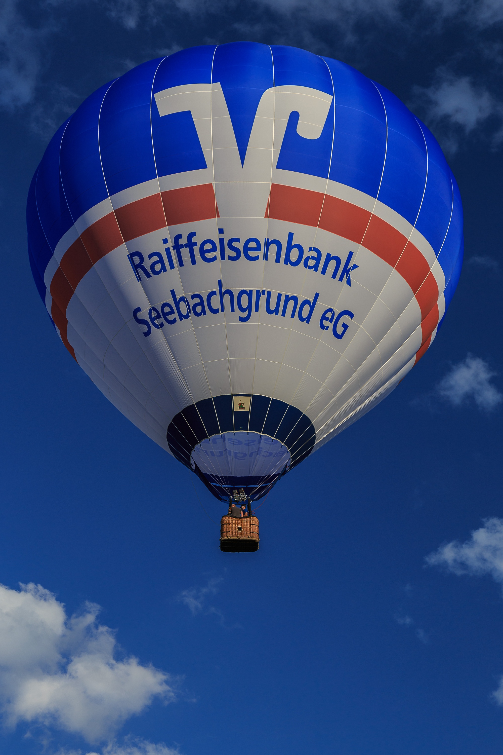 Fahrt mit dem Heißluftballon der Raiffeisenbank Seebachgrund